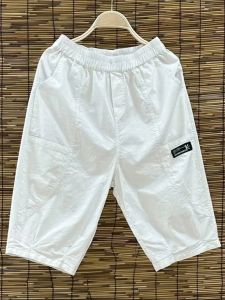 กางเกงลำลองผู้หญิงเอวสูง ทรงหลวม กระเป๋าใหญ่ กางเกงขายาวทรงเข้ารูปสไตล์ใหม่สำหรับฤดูร้อน 2025 แฟชั่นลำลอง