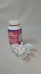 Glutathione skin whitening and spot lightening tablets are used to treat pigmentation help improve skin condition pigmentation acne scars