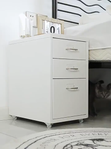 Durable Fireproof and Moisture-proof Filling Steel Cabinet Office Stands Drawer Under Table Lateral Storage Cabinet