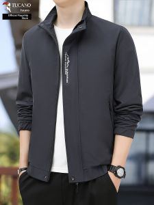 TUCANO | Tailored Business Stand-up Collar Windproof Mens Jacket