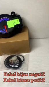 Spedometer digital layar hitam speedometer Rx2n costume universal model rx2n IGAWA