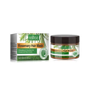 Eelhoe Rosemary Hair Mask Deeply Nourishing Prevent Branching Hair Loss Breakage Keratin Treatment Hair Conditioner Enhance Hair Roots Nourishing Soft Hair Care Mask for Women Repair Dry Damaged Frizzy Hair Care Product