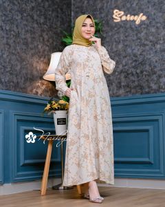 Home Dress Rayon Premium By Nazkya