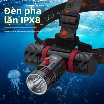 Đèn Lặn Chống Nước Sáng Có Thể Nạp Lại