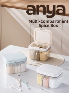 anya | Multi-Compartment Sealed Spice Box