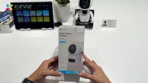 (Tặng Chân Đế) Camera 2 Mắt Trong Nhà EZVIZ H7C 2K+ 8MP Dual Lens (4MP + 4MP) Color - Xoay 360 Độ Đàm Thoại 2 Chiều Theo Dõi Chuyển Động