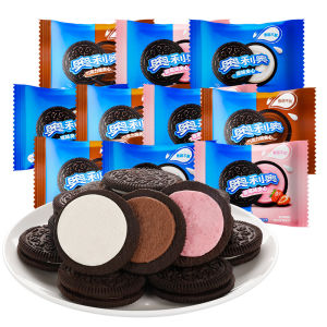 Yizhi Oreo Sandwich Biscuits Original Chocolate Flavor Crumbled Milk Tea Cake Ingredients 2500g Box Snacks from China