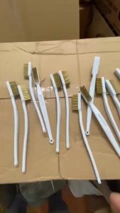 Bàn chải mềm chà rữa xe lốc máyđầu bò chuyên dụng vệ sinh đầu in máy in