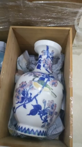 Bình hoa trang trí vẽ nổi hàng gốm Nhật 🎌🎌🎌