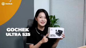 Micro GoChek Ultra S25 - Micro Thu Âm Không Dây Công Nghệ Lọc Ồn AI Tự động Cân Bằng Âm Thanh