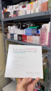 Mặt nạ tế bào gốc làm dịu da phục hồi cấp tốc Usolab-Usolab Bio Renaturation PDRN Calming Mask Pack