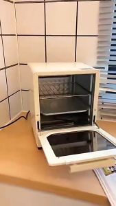 15L Oven Listrik Multi-Fungsi Tiga Oven Vertikal Oven Cermin Rumah Tangga Berkapasitas Besar Oven Pemanggang Panggangan Listrik