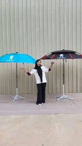 UtanKing™ Umbrella Stand Kaki Payung Besar Foldable Triangle Leg Stand Parasol Umbrella Base Holder