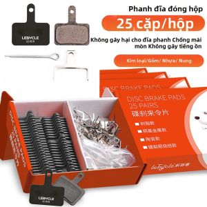 25 Cặp Đa Năng MTB Xe Đạp Đường Bộ Má Phanh Đĩa Nhựa/Kim Loại/Gốm Cho Shimano SRAM AVID ZOOM - Má Phanh Thủy Lực 15x13x5CM