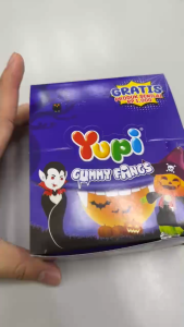 24pcs Yupi Gummy Fangs Kembang Gula Lunak Jeli Aneka Rasa Halal