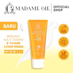 BARU Sunscreen Gel Madamgie SPF 30 PA +++ UV Shield 40ml / Madame Gie Madame Protect Me