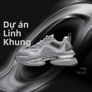 Li-Ning | Giày Thể Thao Đế Dày Phong Cách Retro
