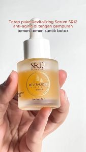 SR12 Serum Revitalizing Mengatasi Mata Panda Dan Bopeng Memudarkan Garis Halus Tanda Penuaan