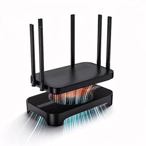 Zezzio | Giá Đỡ Máy Chủ Mini ZEZZIO Z-X3 Với Quạt 14CM Bộ Làm Mát Bộ Định Tuyến Hộp Giải Mã Modem Quang - Giải Pháp Làm Mát PC