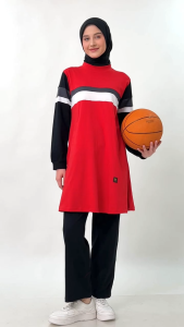 Setelan Baju Olahraga Wanita Muslimah Syari Believe BMS 59