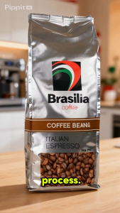 Brasilia Coffee Beans Italian Espresso 1kg 100% Arabica Coffee Whole Beans