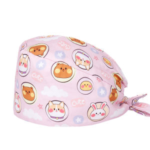 Cotton Womens Hat for Nurses Breathable Durable Medical Caps Vet Dental Hospital Nursing Hats M1191
