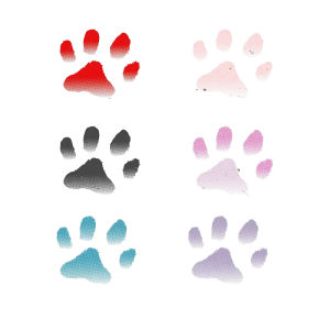JIFANPAUL | Temperature Change Cute Cat Paw Temporary Tattoos