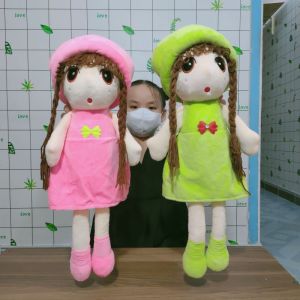 Búp bê Chibi cute nhiều màu size lớn 60cm quà tặng sinh nhật dễ thương bé gái