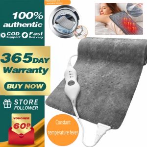 Electric Heating Pad Neck Portable Physiotherapy Hot Compress 60*30cm Heating Pad Electric 10-Level Fast Moist/Dry Pain Relief Heat Mat Adjustable Temperature Therapy Hot Compres To Relax Muscles for Back Pain Shoulder Hot Compres to Relax Muscles