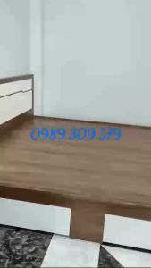 GIƯỜNG GỖ MDF SƠN CAO CẤP - GIÁ RẺ TẠI XƯỞNG GIAO NHANH HCM