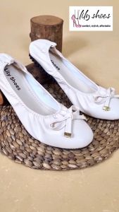 LILY SHOES - Mochimochi Sepatu Wanita Flatshoes Balerina / Teplek Kerut Casual Real Pict