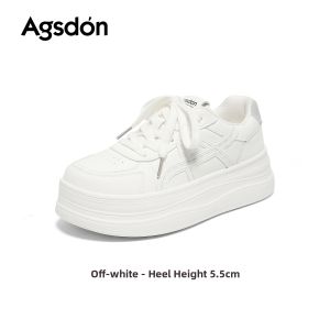 Agsdon | Thick Bottom Height Increasing Board Shoes