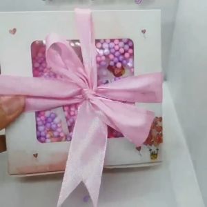 Wawa Baby เซ็ตกล่องของขวัญ (กล่องของขวัญ ริบ โฟมสีพาสเทล)