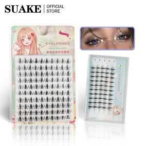 SUAKE 5/10 Rows False Eyelashes Natural Eyelashes Makeup Tool Eyelashes Grafted Lashes Grafted Craft Sharpening False Eyelashes