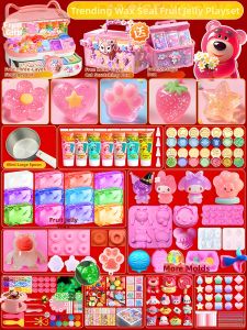DIY Relaxation Kit for Kids Wax Stamping Set
