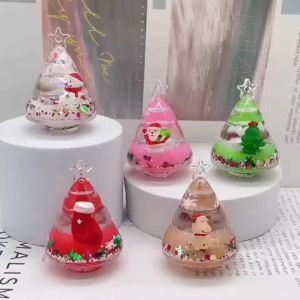 Đồ trang trí mini charm kim tuyến charm nước kim tuyến cây thông noel giáng sinh xinh xắn - Happy Home 4U