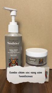 Kem Dưỡng Hình Xăm Teenilicious Tattoo Salvé Giúp Làm Mềm Làm Dịu Da Xăm Giữ Hình Xăm Bền Màu Và Sắc Nét - Hũ 50g