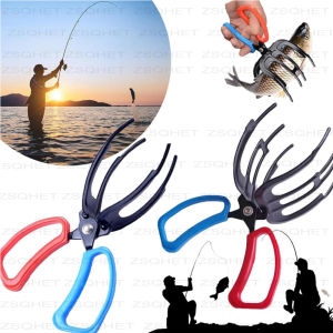 Upgrade 3 Claw Fish Gripper Catch Fish Control Clamp Forceps Fishing Accessories for Most Freshwater Fish Grip Tackle Holder