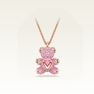 Swarovski | Teddy Bear Heart Necklace