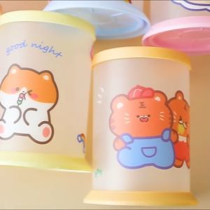 Ống đựng bút hình trụ cute hộp cắm bút tròn lắp ghép dễ thươngHộp đựng bút cao cấp để -HAUSE