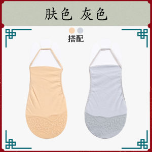 Summer Lace Sling Invisible Socks Womens Thin Tight Non Slip Boat Socks Cotton Bottom Shallow Mouth Socks Transparent Foot Sock