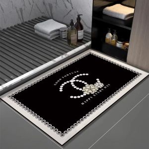 VIKAMA High-End หรูหราตกแต่งโคลนไดอะตอม Anti-SLIP และดูดซับน้ําพรมตกแต่งสําหรับห้องน้ําและตกแต่งบ้าน