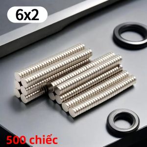 Nam Châm Tủ Lạnh Hình Tròn 6X2MM Cho Văn Phòng Chất Liệu Sắt Dùng Cho Bảng Trắng Móc Từ Tính Đa Năng Cho Gia Đình Và Nơi Làm Việc