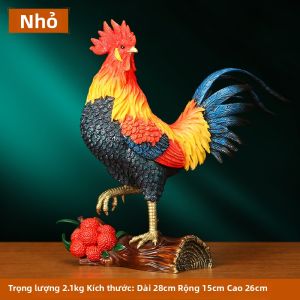 sanstyle | Tượng Gà Đồng Mời Hạnh Phúc