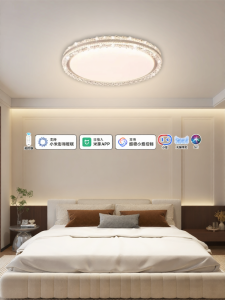 NVC | LED Ceiling Light Minimalist Cozy Bedroom Starry Sky Three Color Adjustable Smart