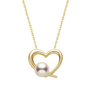 Helas | Cored Freshwater Pearl Necklace 9K Gold