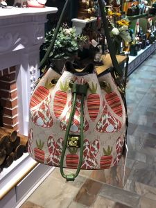 Túi Bucket Đeo Vai Nữ Thương Hiệu Thời Trang CREAM BEAR  In Hình Cà Rốt Thỏ C1242-2