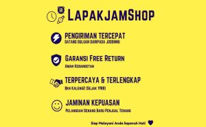 Jam Dinding Analog Kaligrafi Islami Murah Medine MD1223 Biru Hiasan Rumah Modern BestSeller Besar