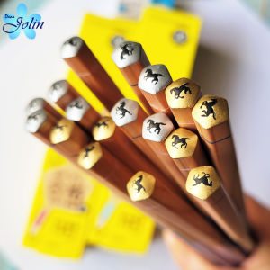 KUTSUWA Black Horse Wood Graphite Writing Pencil Five Corner Bar Student Exam Qualification Business Stationery Educational Supplies