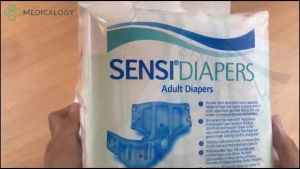 Diapers Dewasa Sensi Size L per pack isi 10